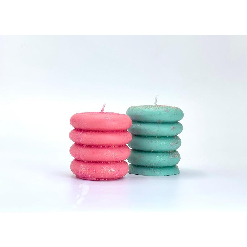 Soya Wax Silindir Mum 2Lİ Set